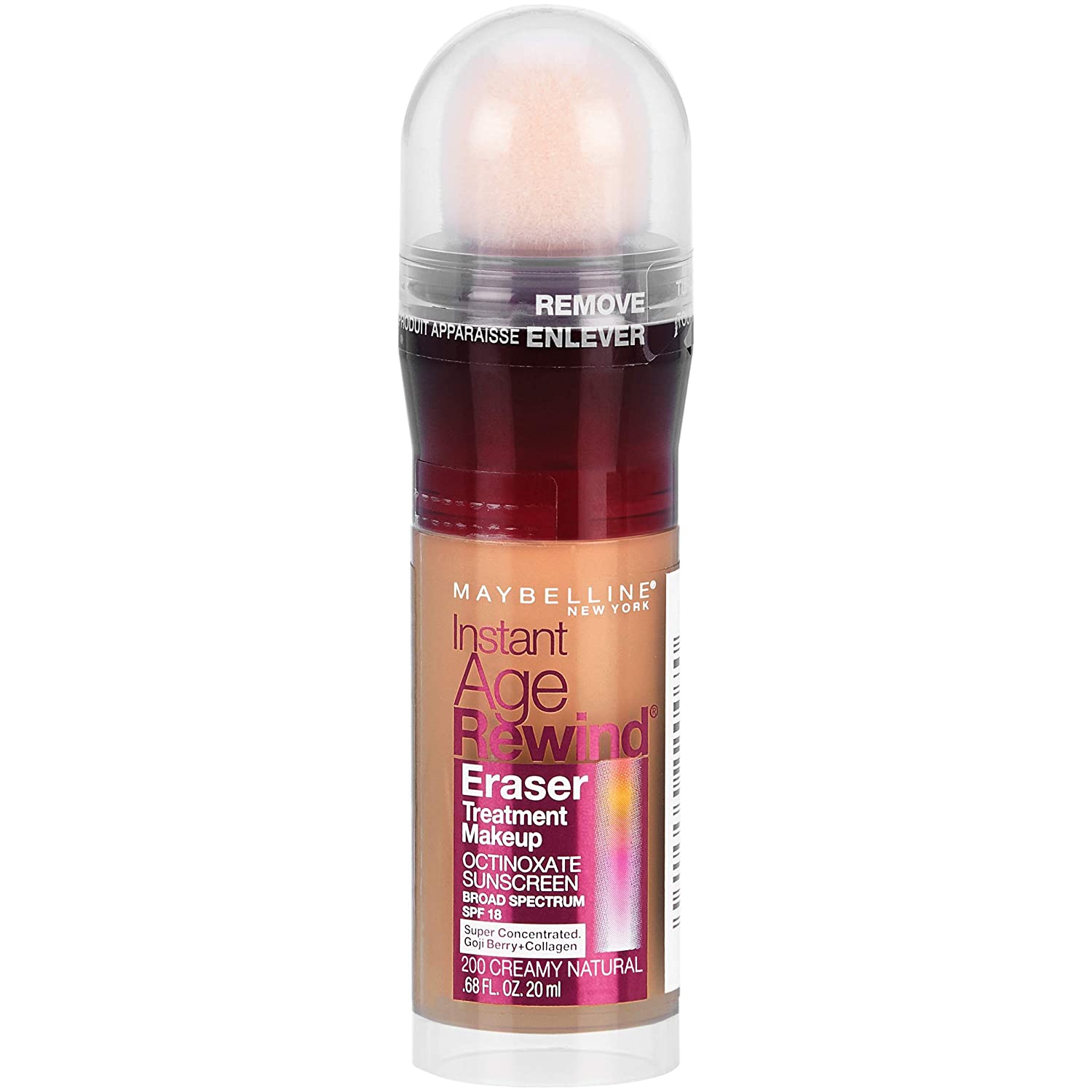 Maybelline Instant Age Rewind Eraser Treatment Makeup with SPF 18, Anti Aging Concealer Infused with Goji Berry and Collagen, Buff Beige, 1 Count - Image 2